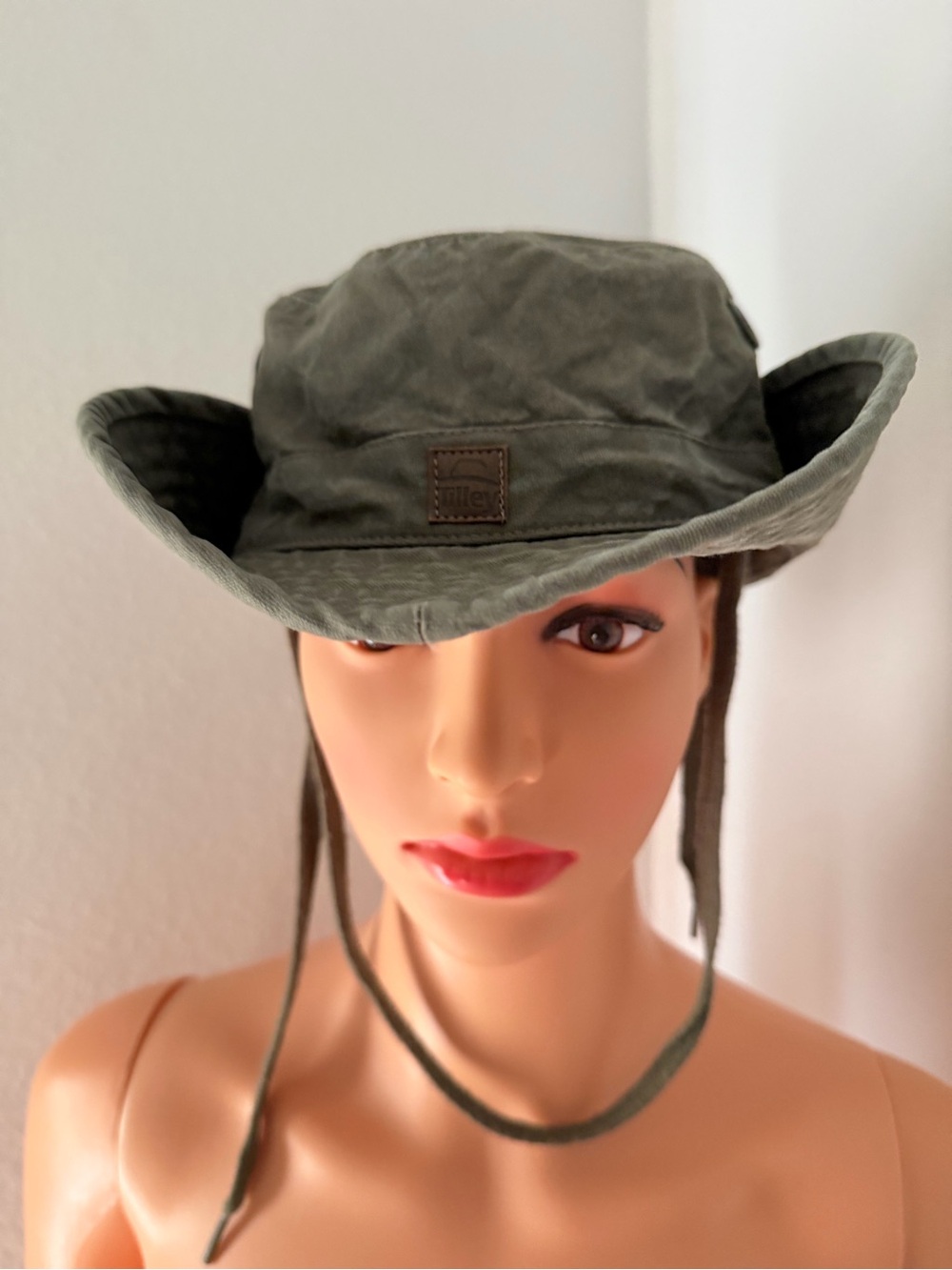 Tilley Outdoor Hat Olive Green UPF 50+ Size 7 3/8